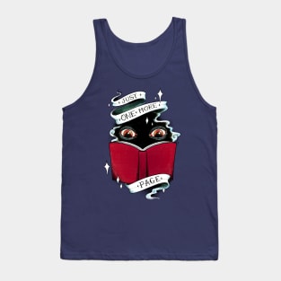 Just One More Page Tank Top